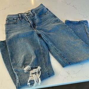Madewell: The Perfect Vintage Straight Jean-Size 26